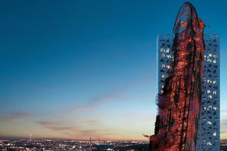 Mrakodrap ve tvaru vraku lodi. Radní podpořili stavbu nejvyšší budovy Česka - Seznam Zprávy